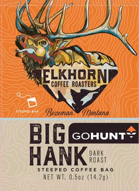 Elkhorn Coffee Roasters Big Hank's Steeped Coffee in  by GOHUNT | Elkhorn Coffee Roasters - GOHUNT Shop