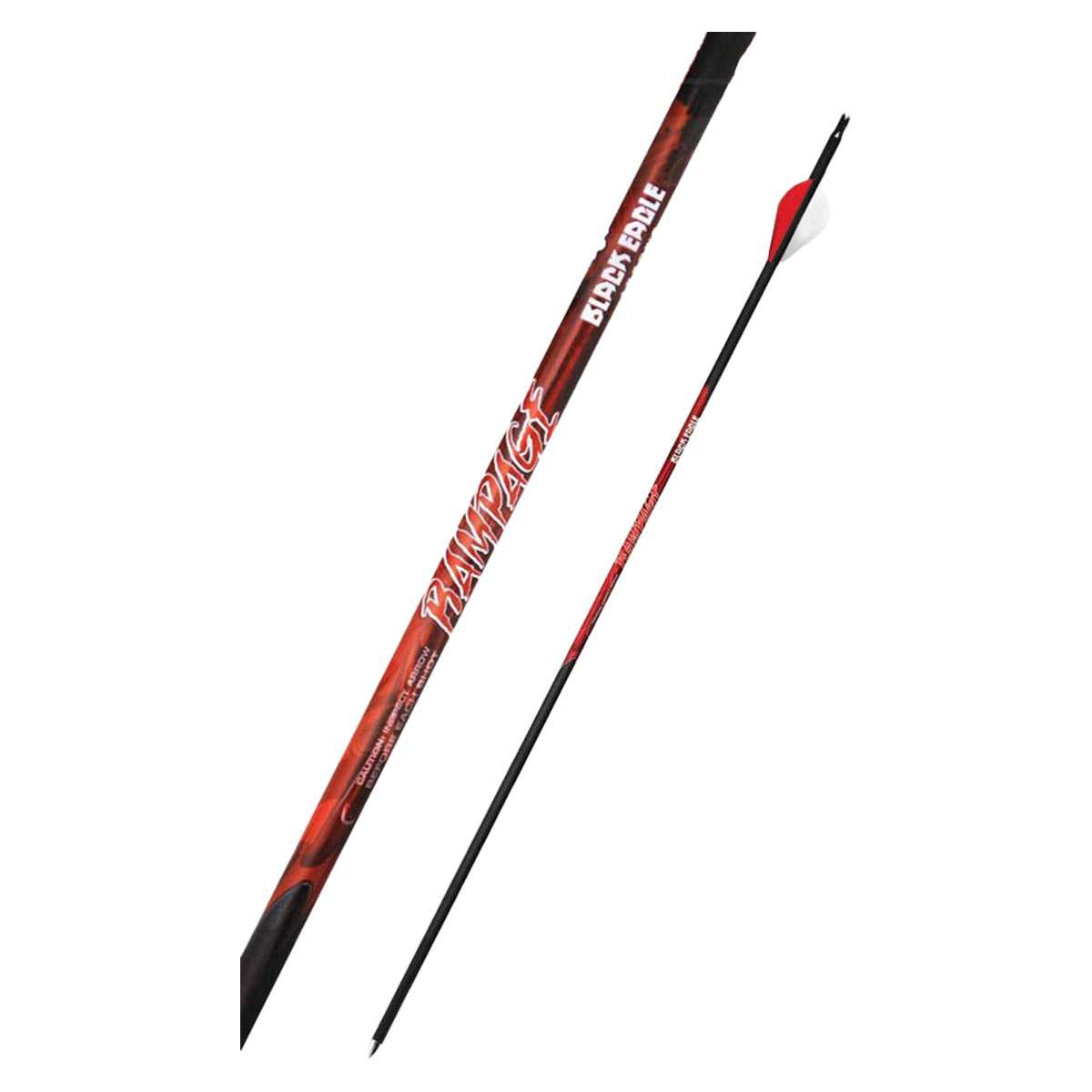 Black Eagle Rampage Pre-Fletched Arrows - 6 Count