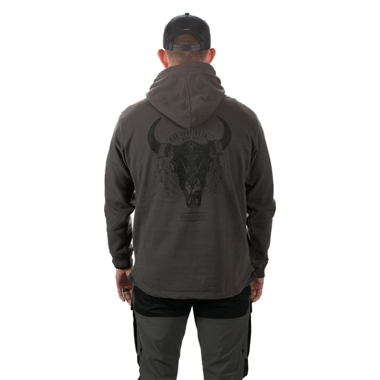 Another look at the GOHUNT Celebration Skull Hoodie