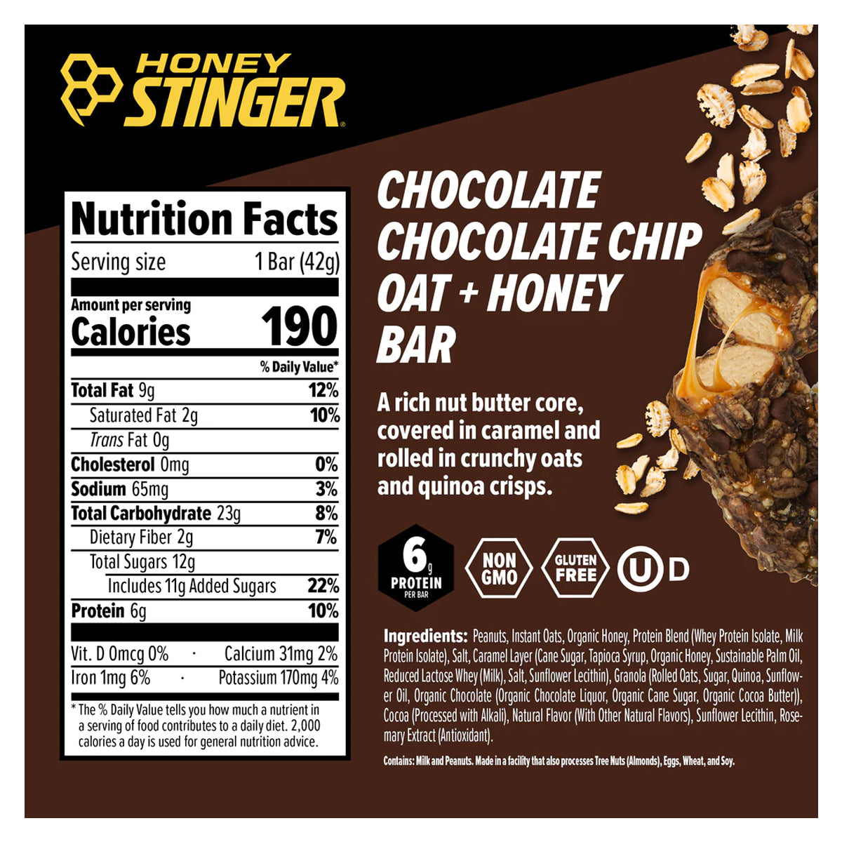 Honey Stinger Oat & Honey Bar