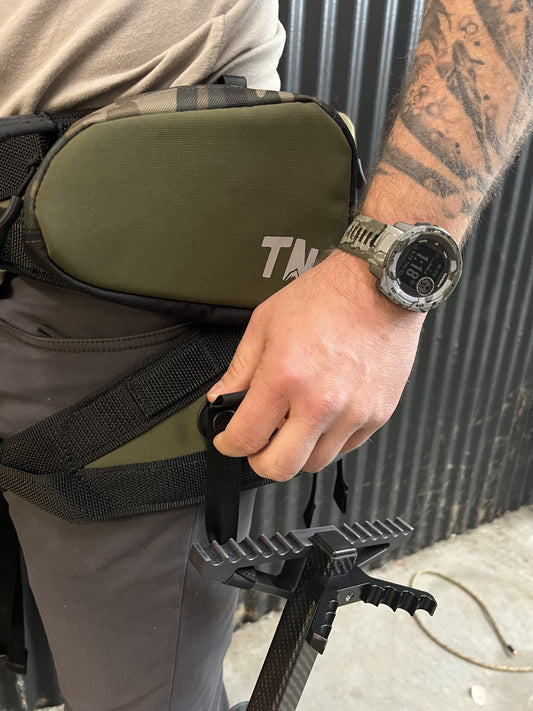 Another look at the Timber Ninja Outdoors Premium Saddle Bag - Left