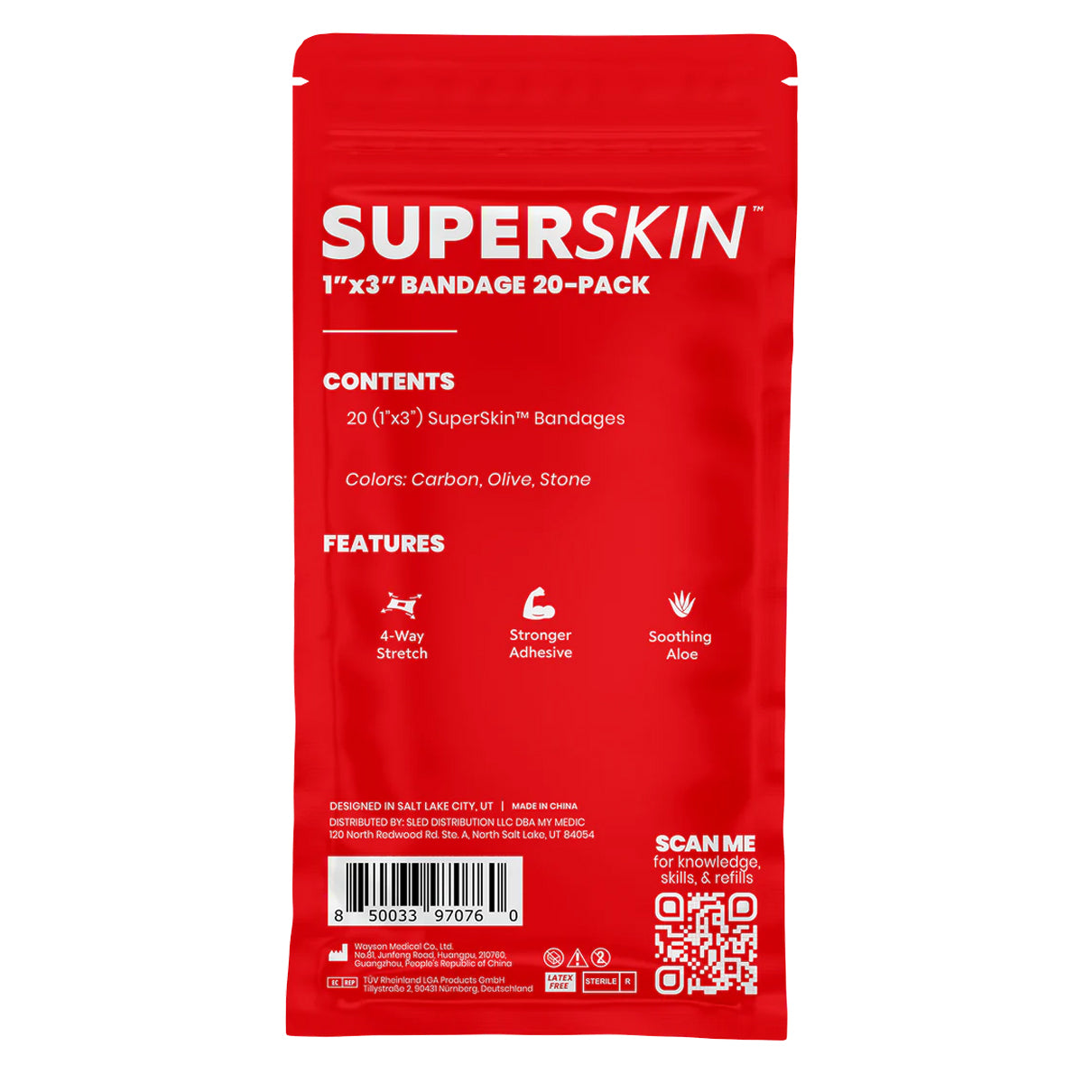 My Medic SuperSkin Bandage 20 Pack