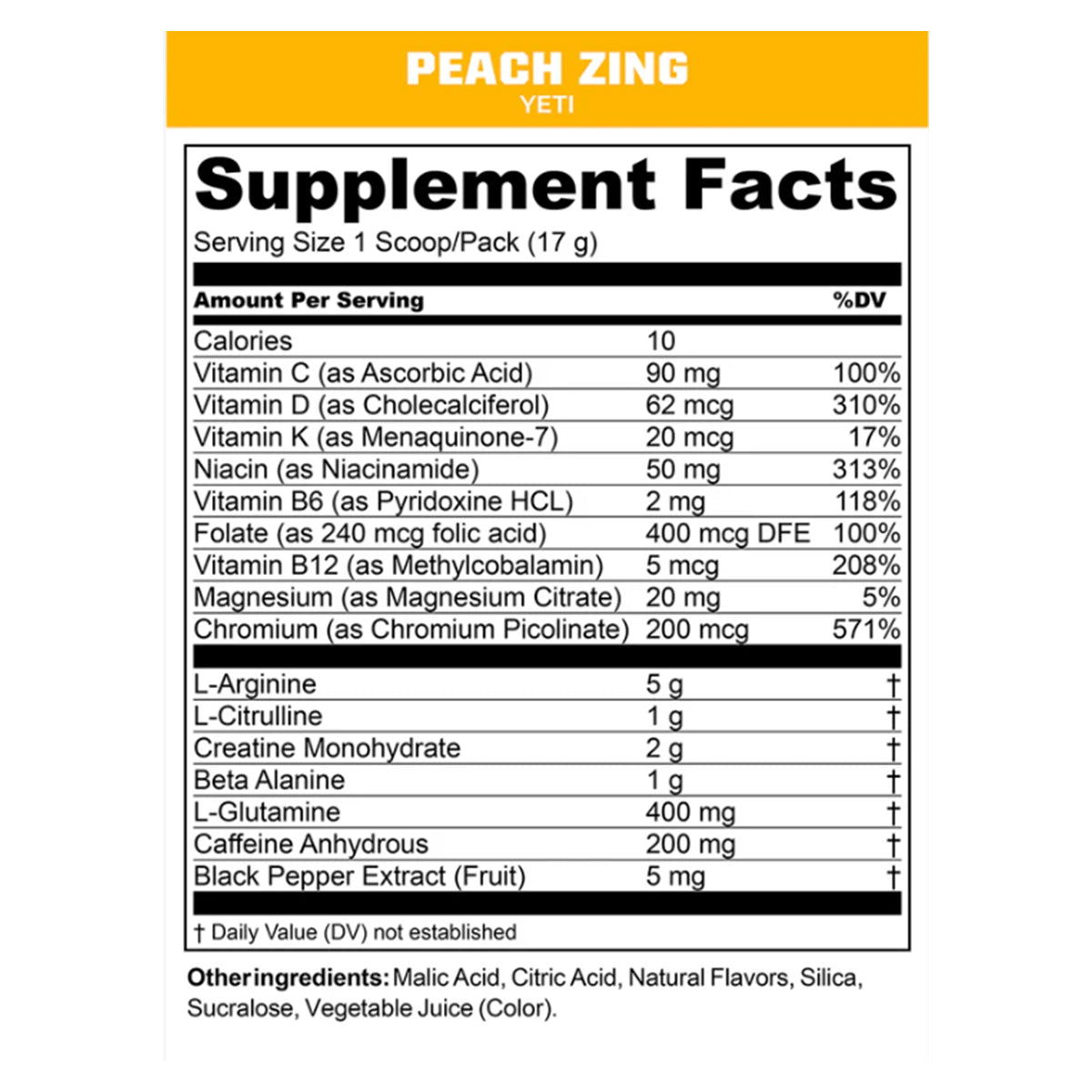 Peach Zing
