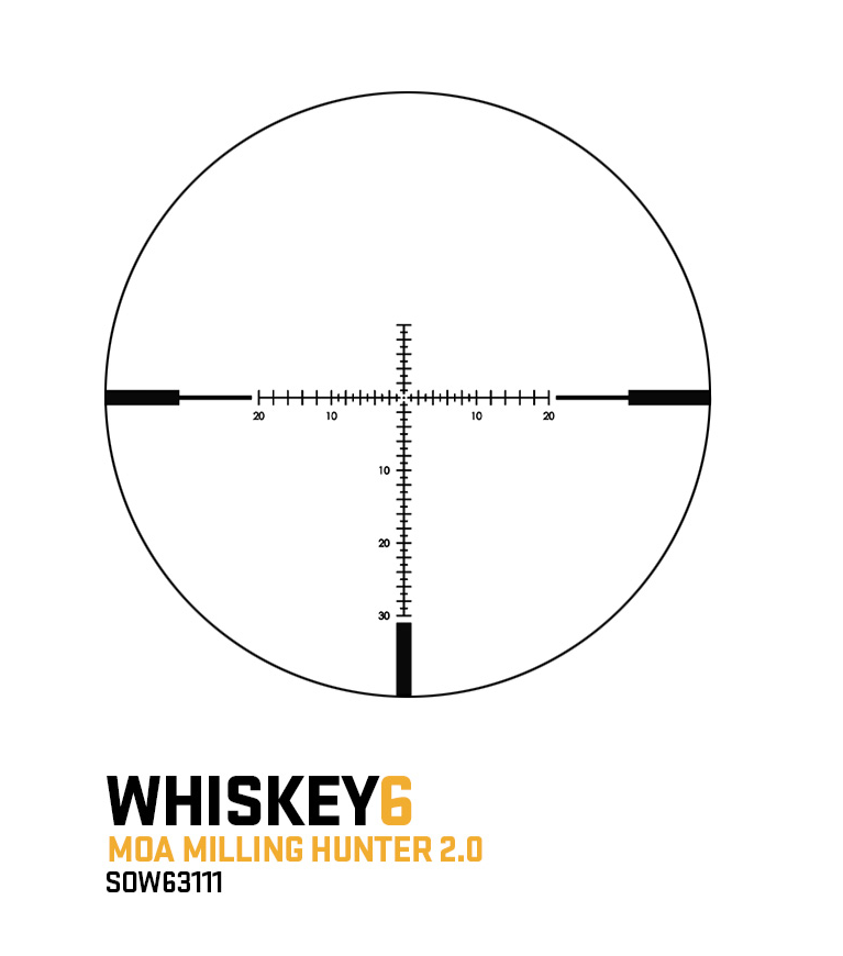 Sig Sauer WHISKEY6 3-18X44mm Riflescope