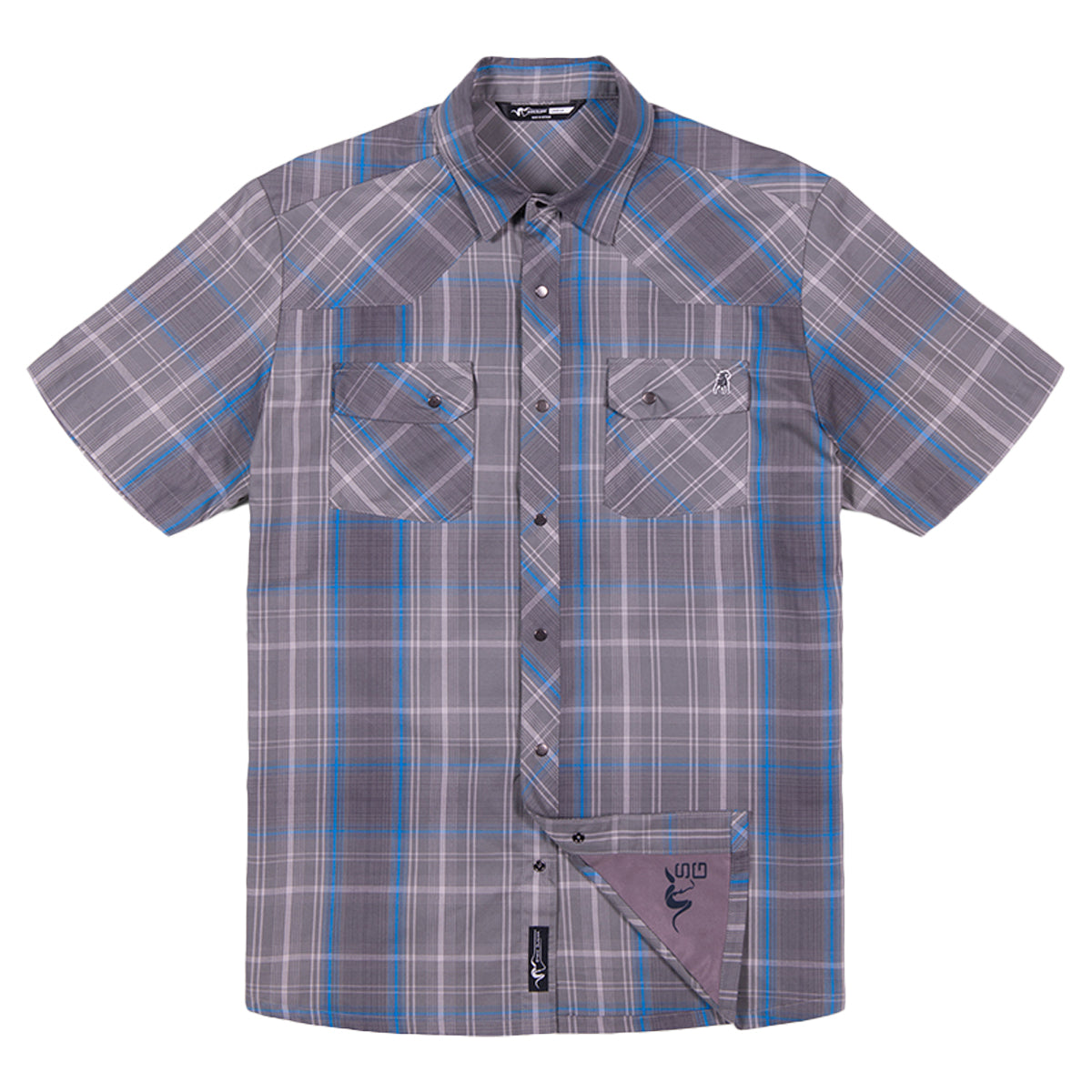 Stone Glacier Breaks Snap Shirt