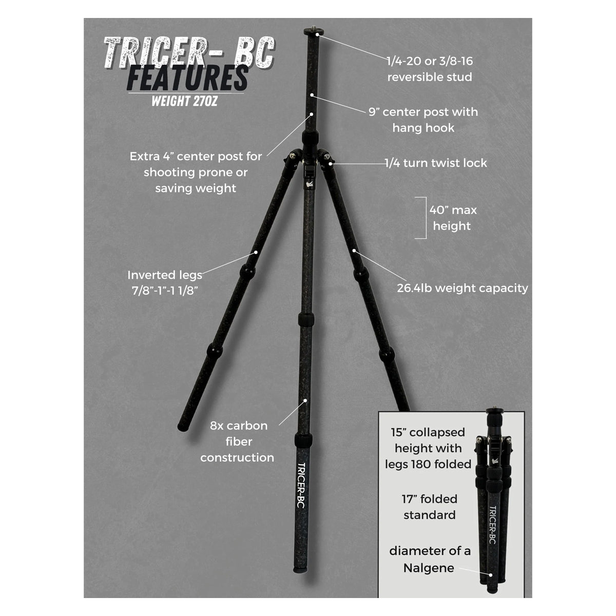 Tricer BC Tripod