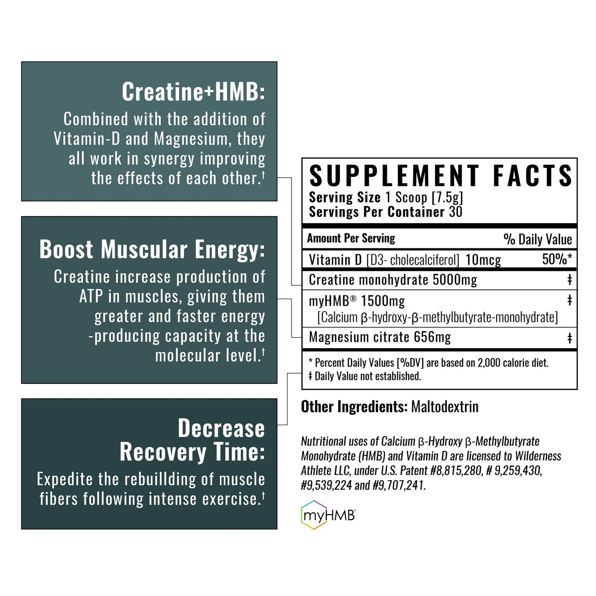 Wilderness Athlete Creatine-HMB