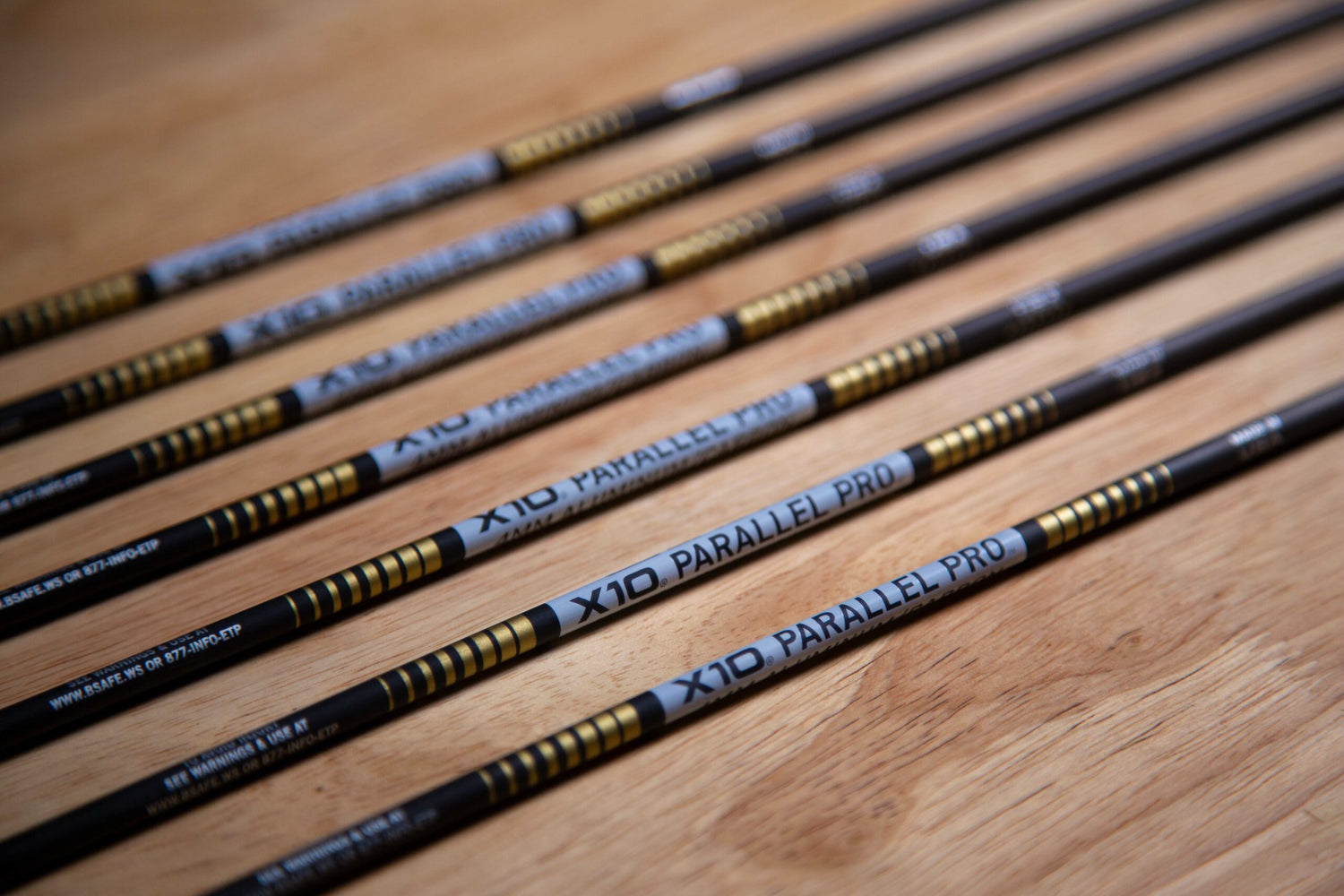 Easton X10 Parallel Pro Arrow Shafts - 12 Count in  by GOHUNT | Easton - GOHUNT Shop