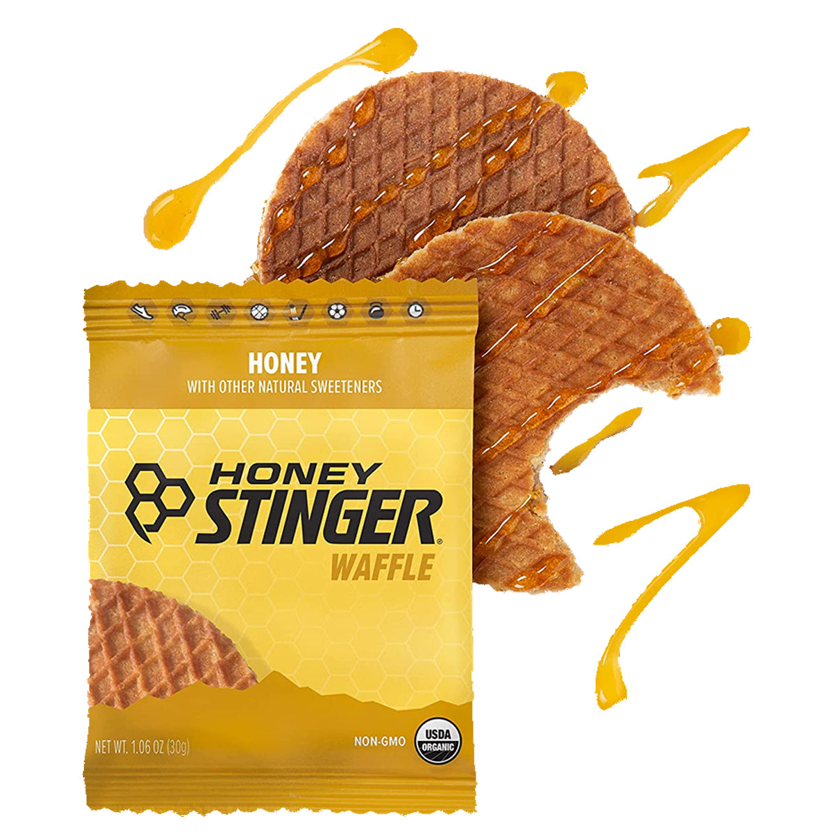 Honey Stinger Waffles in Honey by GOHUNT | Honey Stinger - GOHUNT Shop