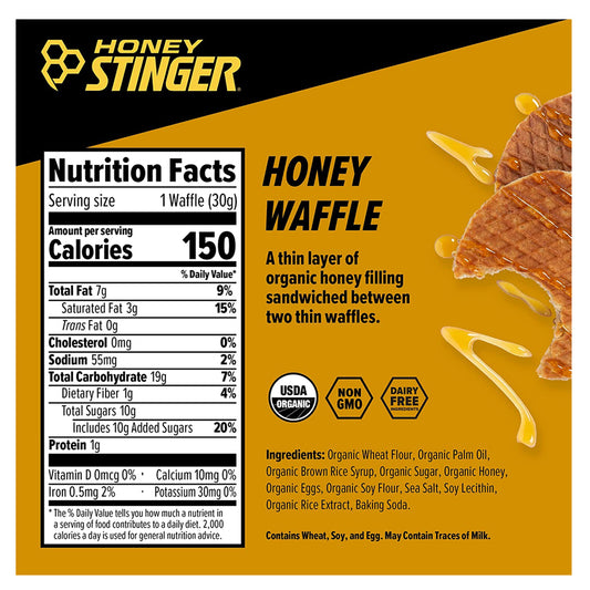 Another look at the Honey Stinger Waffles