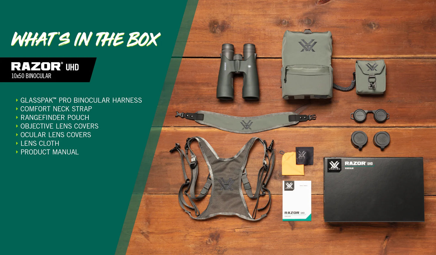 Vortex Razor UHD 10x50 Binocular