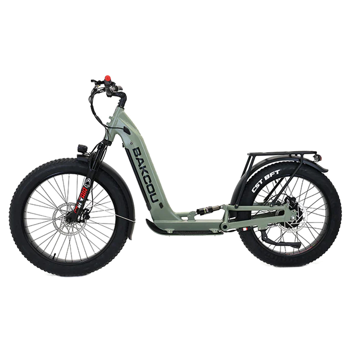 Bakcou Grizzly Electric Scooter in Sage Green by GOHUNT | Bakcou - GOHUNT Shop
