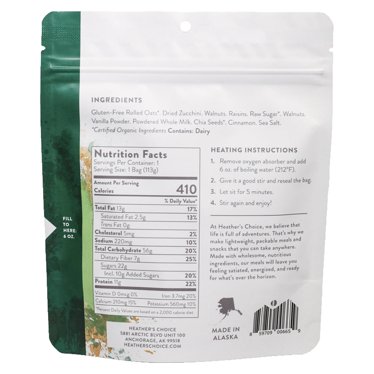 Heather's Choice Summer Harvest Oatmeal