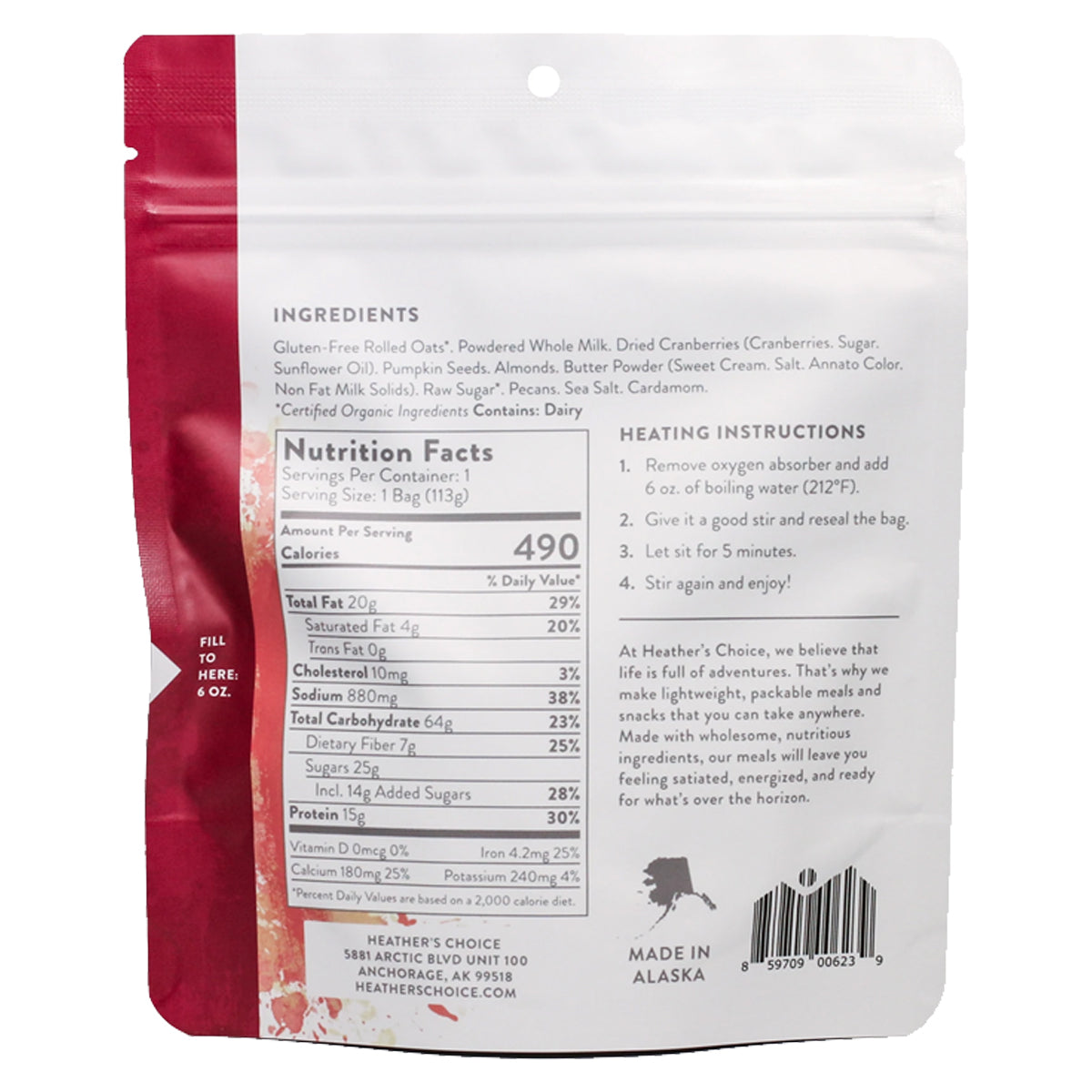 Heather's Choice Swiss Muesli with Milk