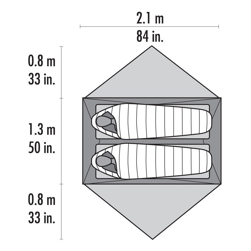 MSR Hubba Hubba NX 2 Person Tent - goHUNT Shop