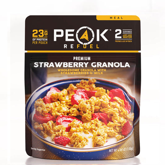 Peak Refuel Strawberry Granola by Peak Refuel | Camping - goHUNT Shop