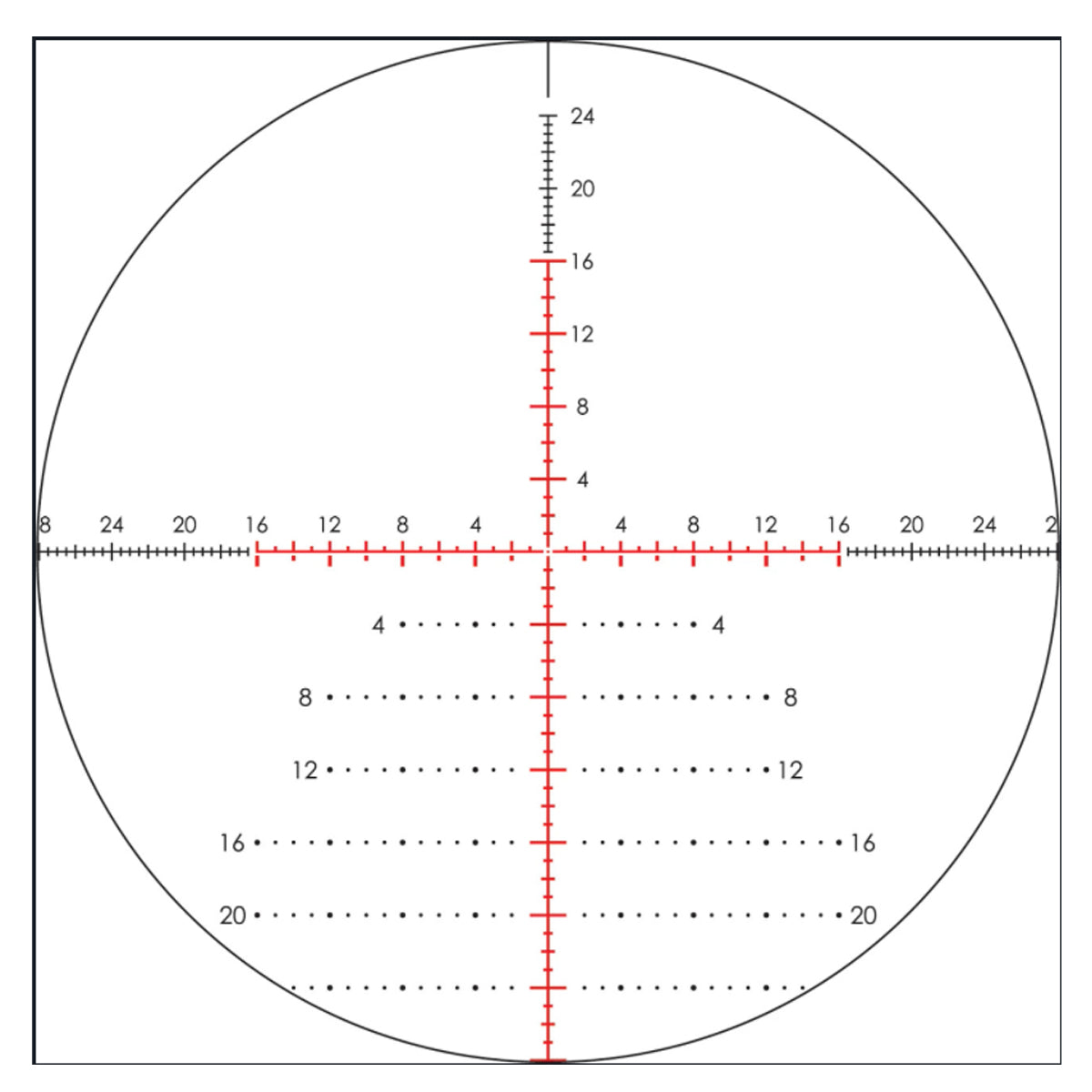 Vortex Razor HD LHT FFP 4.5-22x50 MOA Rifle Scope