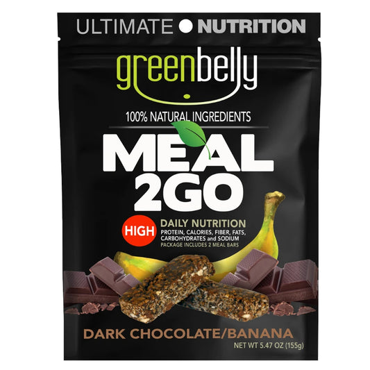 Greenbelly Meals Dark Chocolate Banana Bars