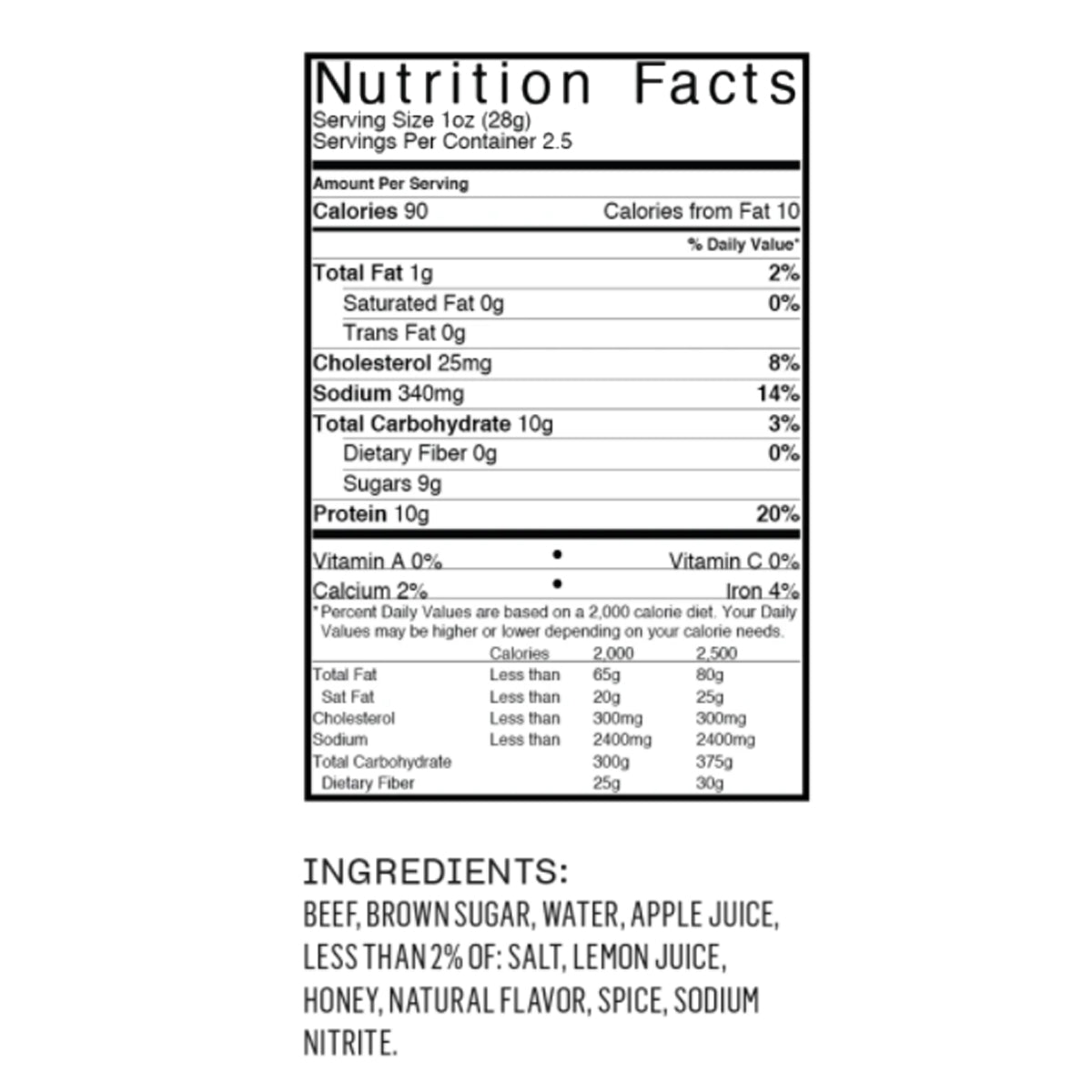 Anthem Snacks Spicy Beef Jerky