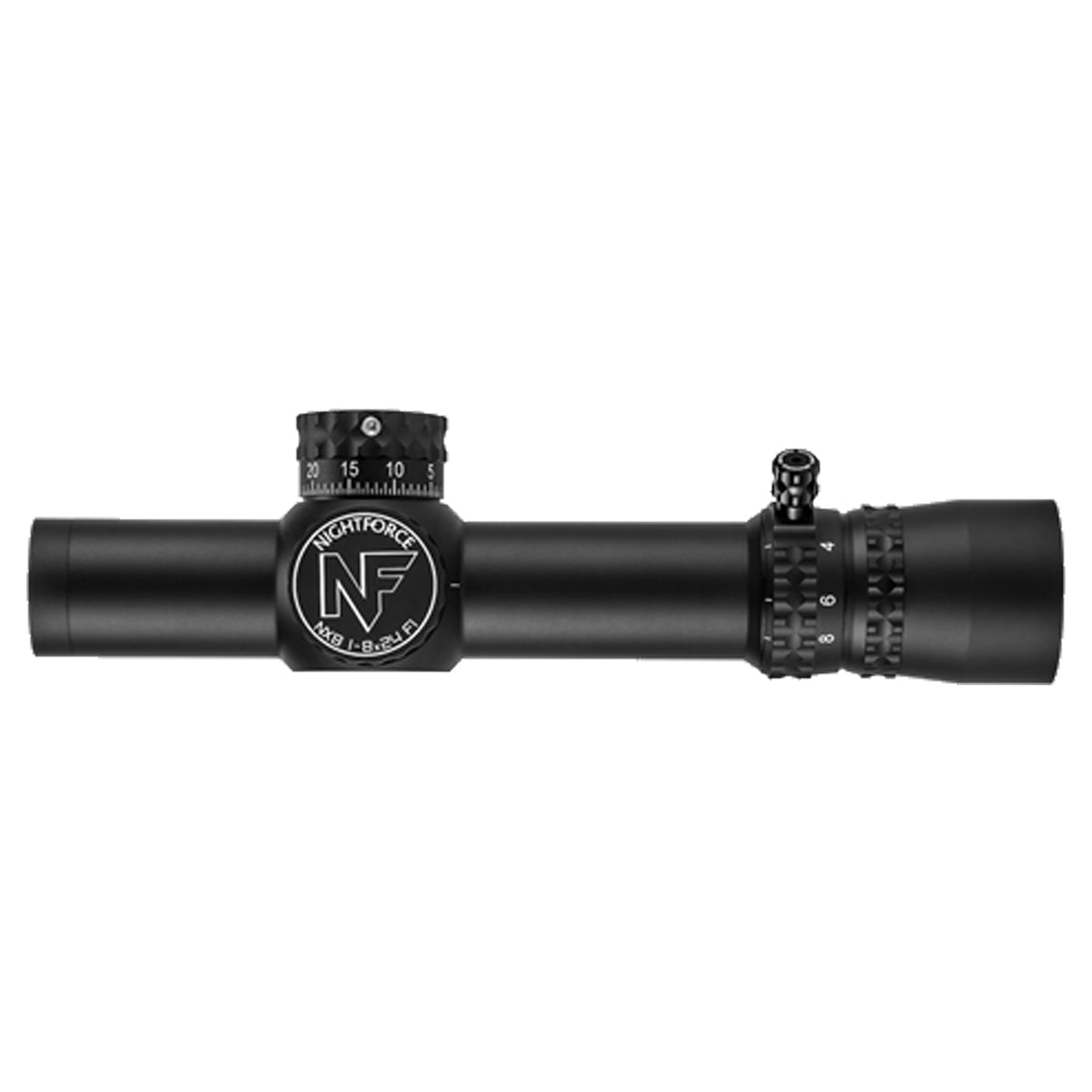 Nightforce NX8 1-8X24mm F1 ZeroStop™ .5 MOA PTL FC-MOA (C600)