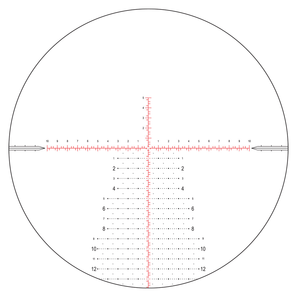 Nightforce NX8 4-32X50mm F1 ZeroStop™ .1 Mil-Radian DigIllum™ PTL Mil-XT™ (C634)