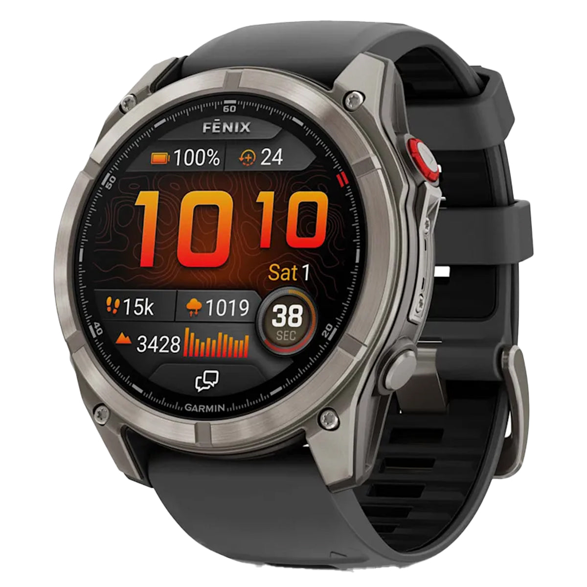Garmin Fenix 8 Pro Graphite AMOLED 51mm GPS Smart Watch