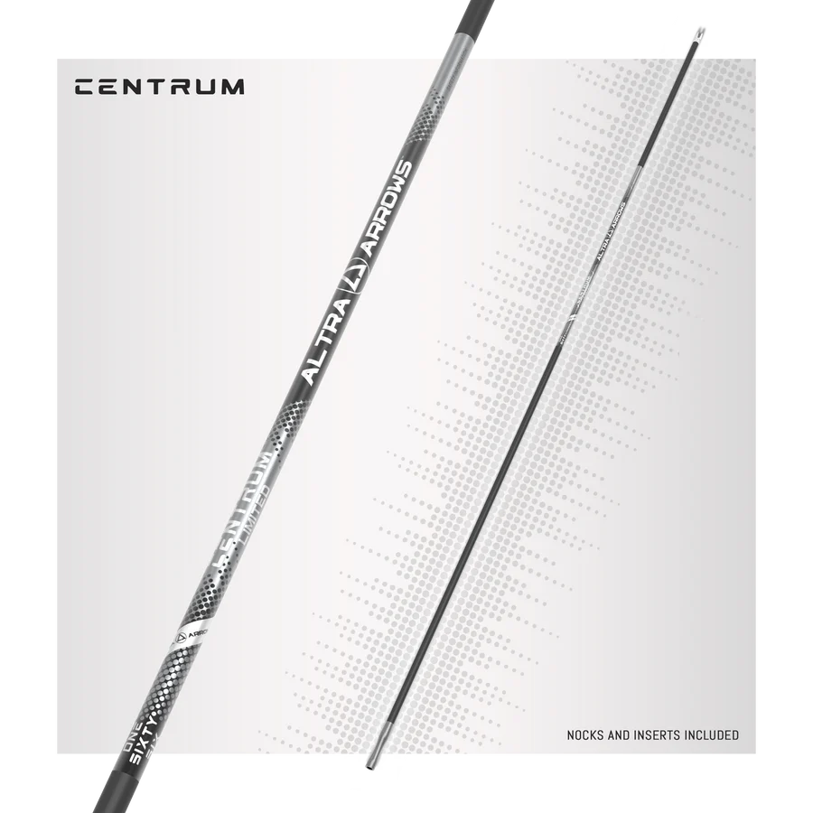 Altra Arrows Centrum Limited 166 Arrow Shafts - 12 Count