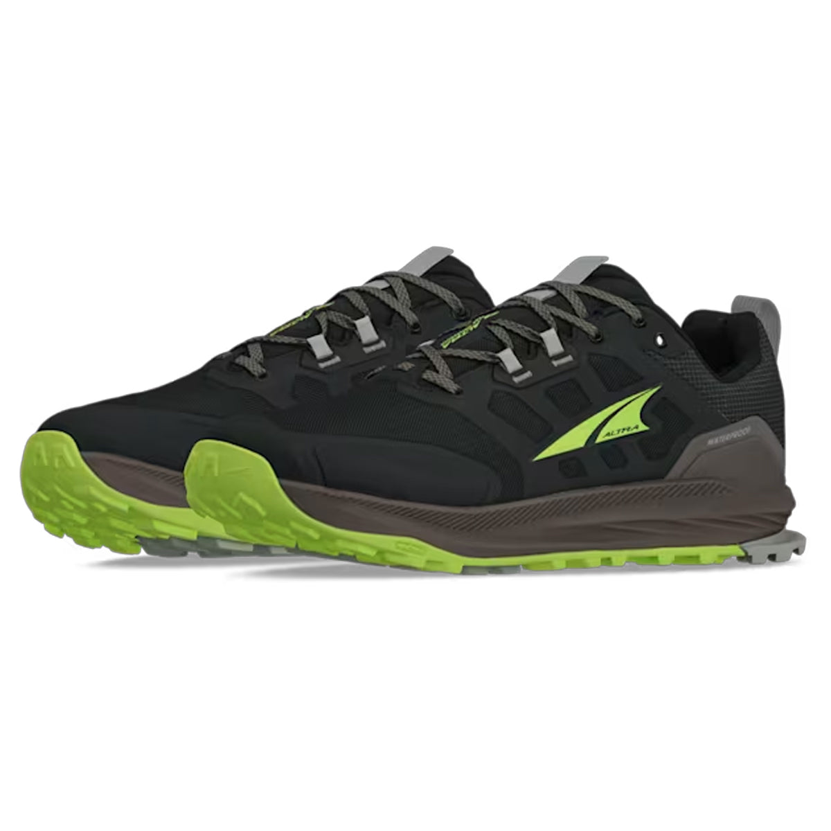 Altra Lone Peak 9 WP Low in Lime & Black by GOHUNT | Altra - GOHUNT Shop