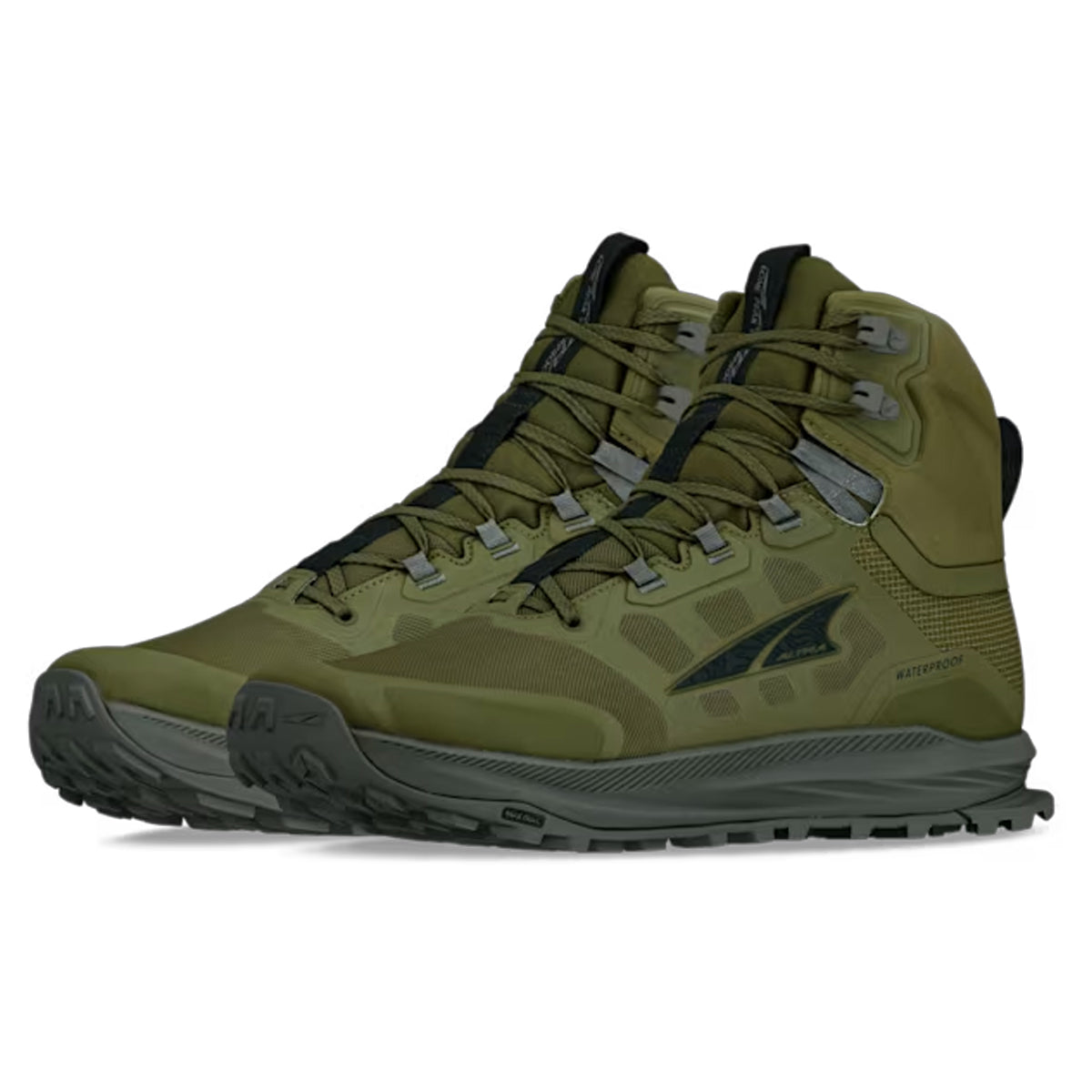 Altra Lone Peak 9 WP Mid in Green by GOHUNT | Altra - GOHUNT Shop