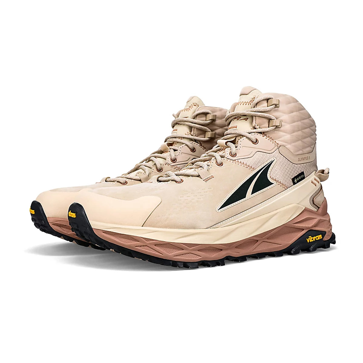 Altra Olympus 5 Hike Mid GTX in Sand by GOHUNT | Altra - GOHUNT Shop