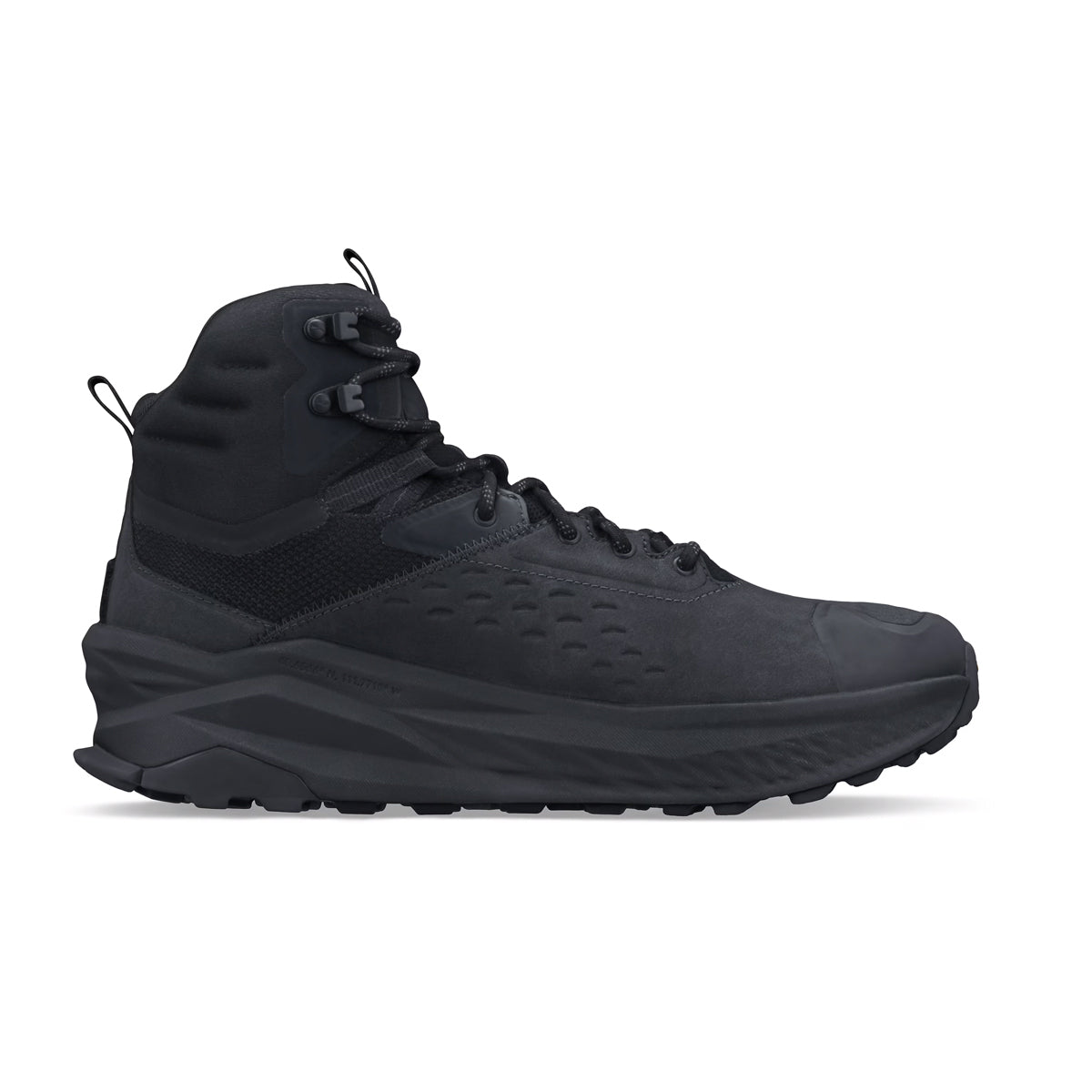 Altra Olympus 6 Hike Mid GTX in Black by GOHUNT | Altra - GOHUNT Shop