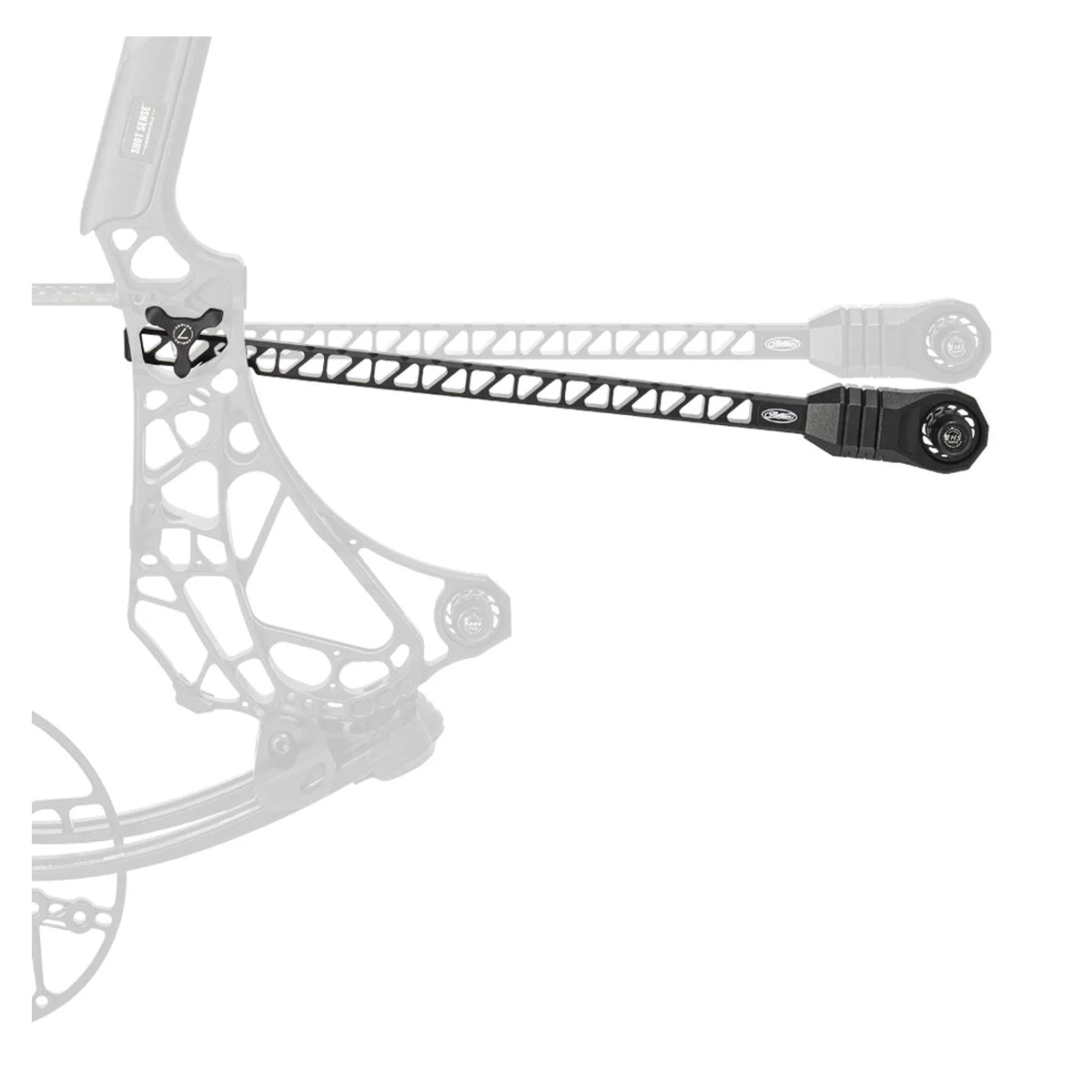 Mathews Archery Bridge-Lock Angled Stabilizer in  by GOHUNT | Mathews - GOHUNT Shop