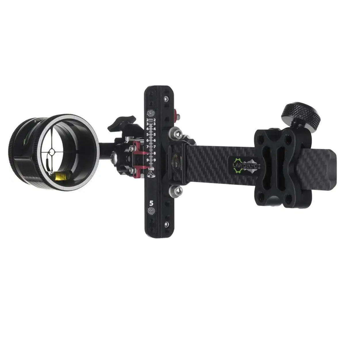 Axcel Landslyde Plus Carbon Pro Slider Sight AVX-41 Scope 1 Pin Bow Sight in  by GOHUNT | Axcel - GOHUNT Shop