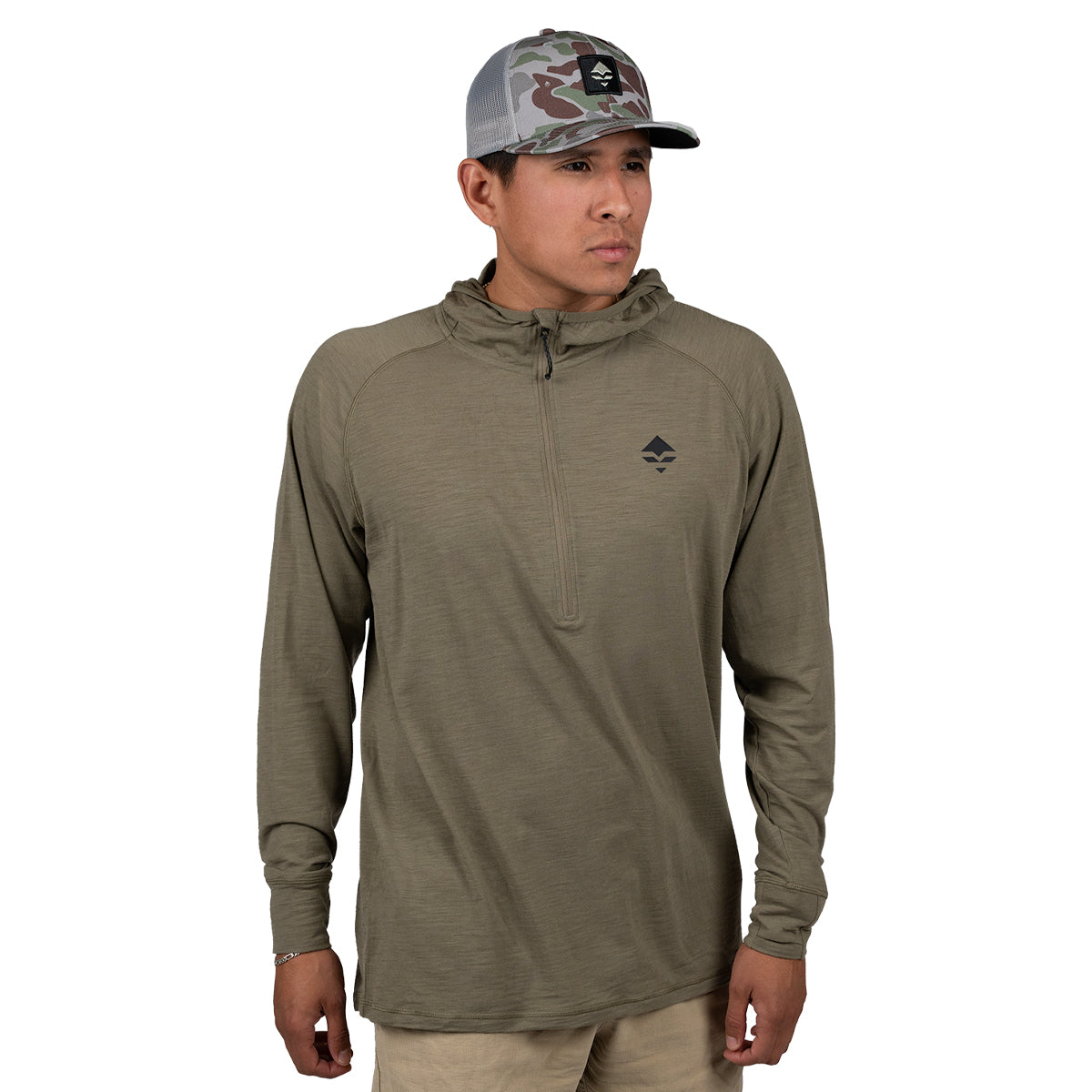 GOHUNT Basin Merino Hoodie in  by GOHUNT | GOHUNT - GOHUNT Shop