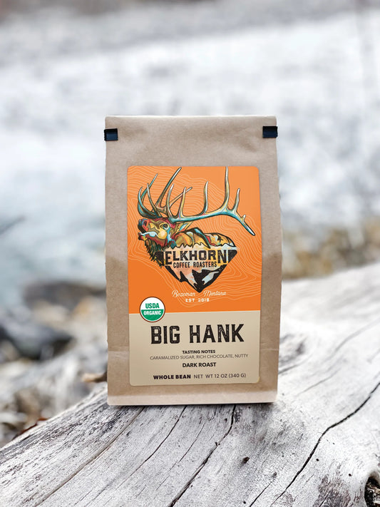 Elkhorn Coffee Roasters Randy Newberg Hunter's- Big Hank Coffee