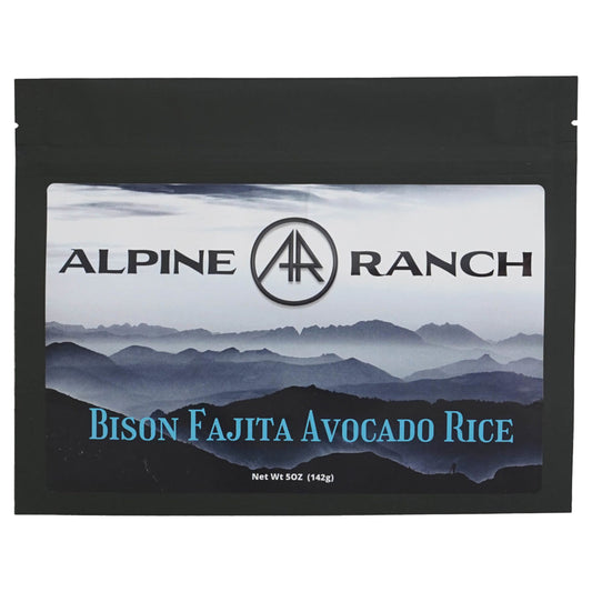Alpine Ranch Bison Fajita with Avocado Rice