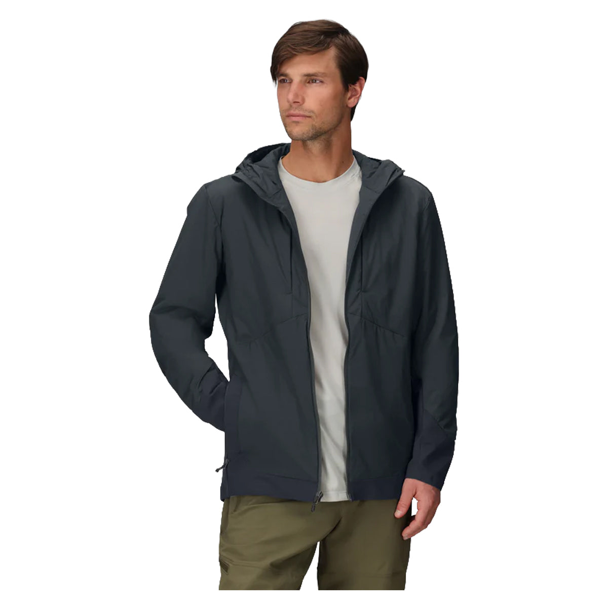 Outdoor Research Men's Shadow Hybrid Hoodie in Black by GOHUNT | Outdoor Research - GOHUNT Shop