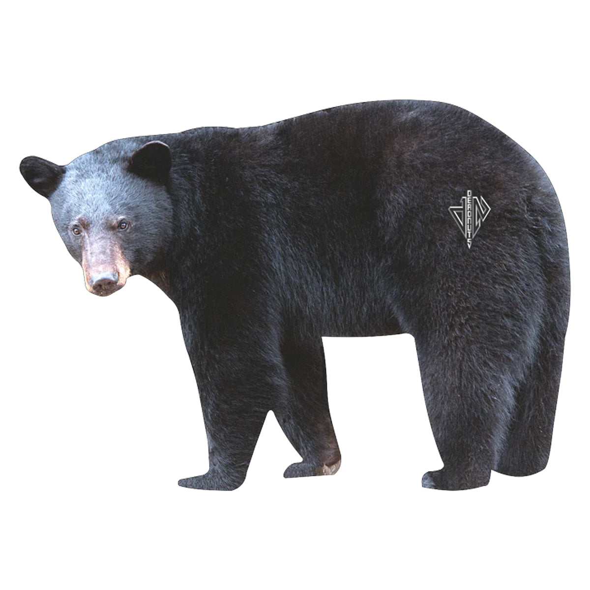 Deadnuts Outdoors 2D Black Bear Broadside Target in Standard Series by GOHUNT | Deadnuts Outdoors - GOHUNT Shop