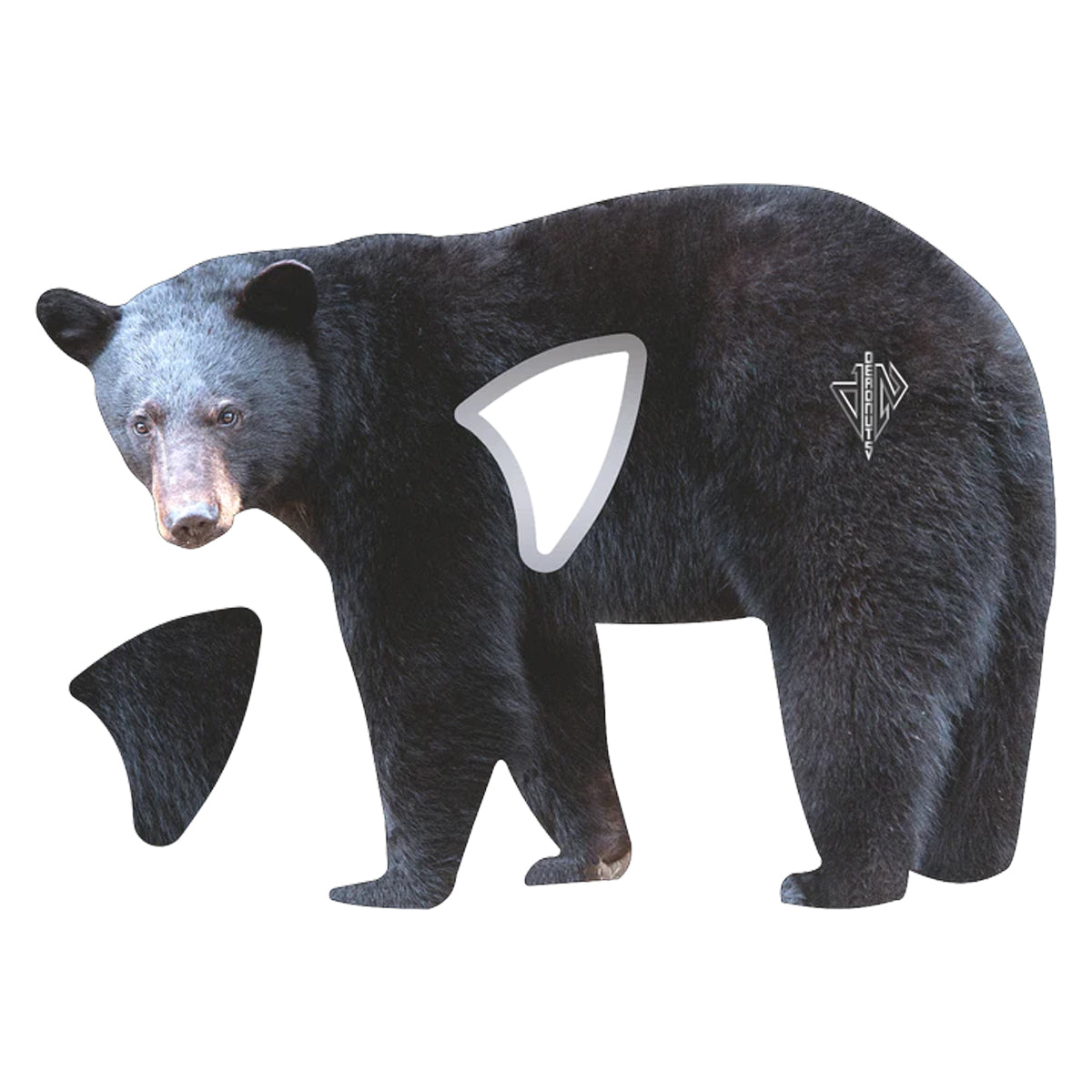 Deadnuts Outdoors 2D Black Bear Broadside Target