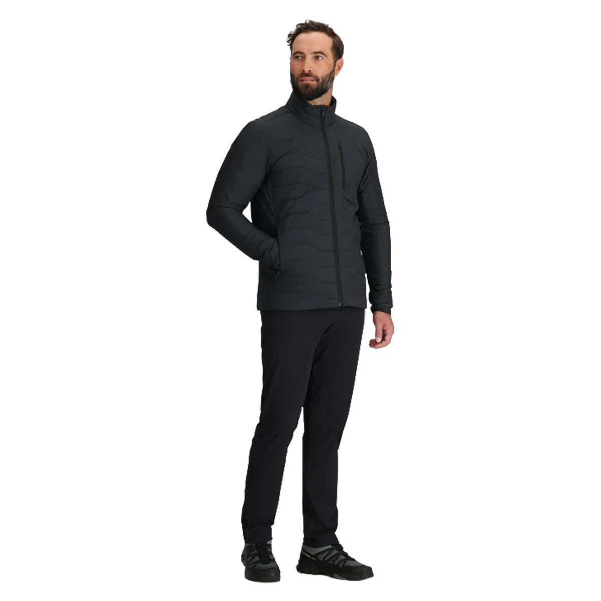 Outdoor Research Men's Shadow Insulated Jacket in Black by GOHUNT | Outdoor Research - GOHUNT Shop