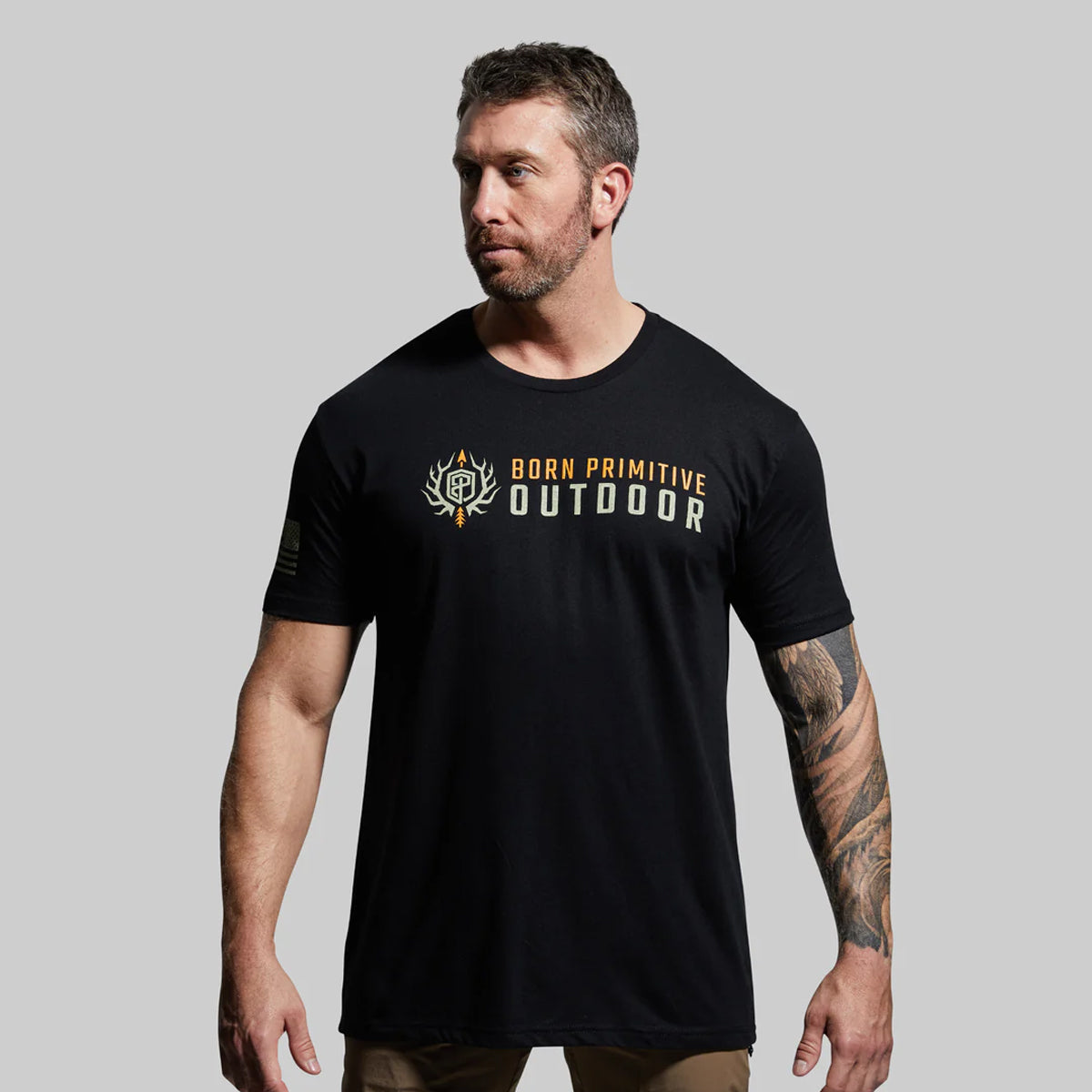 Born Primitive Outdoor Brand T Shirt in  by GOHUNT | Born Primitive - GOHUNT Shop