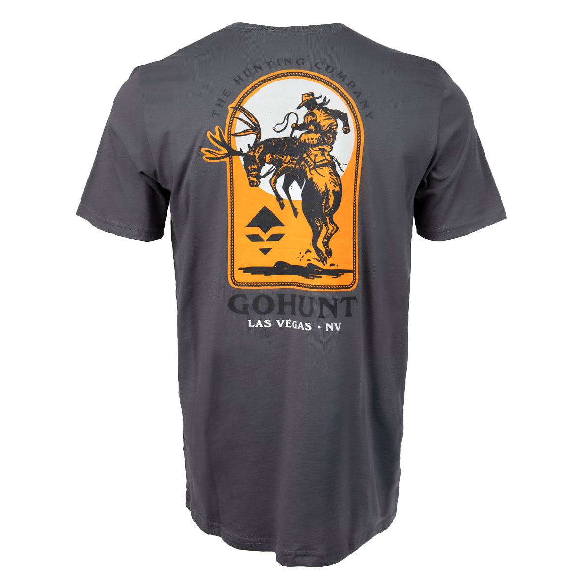 GOHUNT Bucking Buck T-Shirt in Cinder Gray by GOHUNT | GOHUNT - GOHUNT Shop
