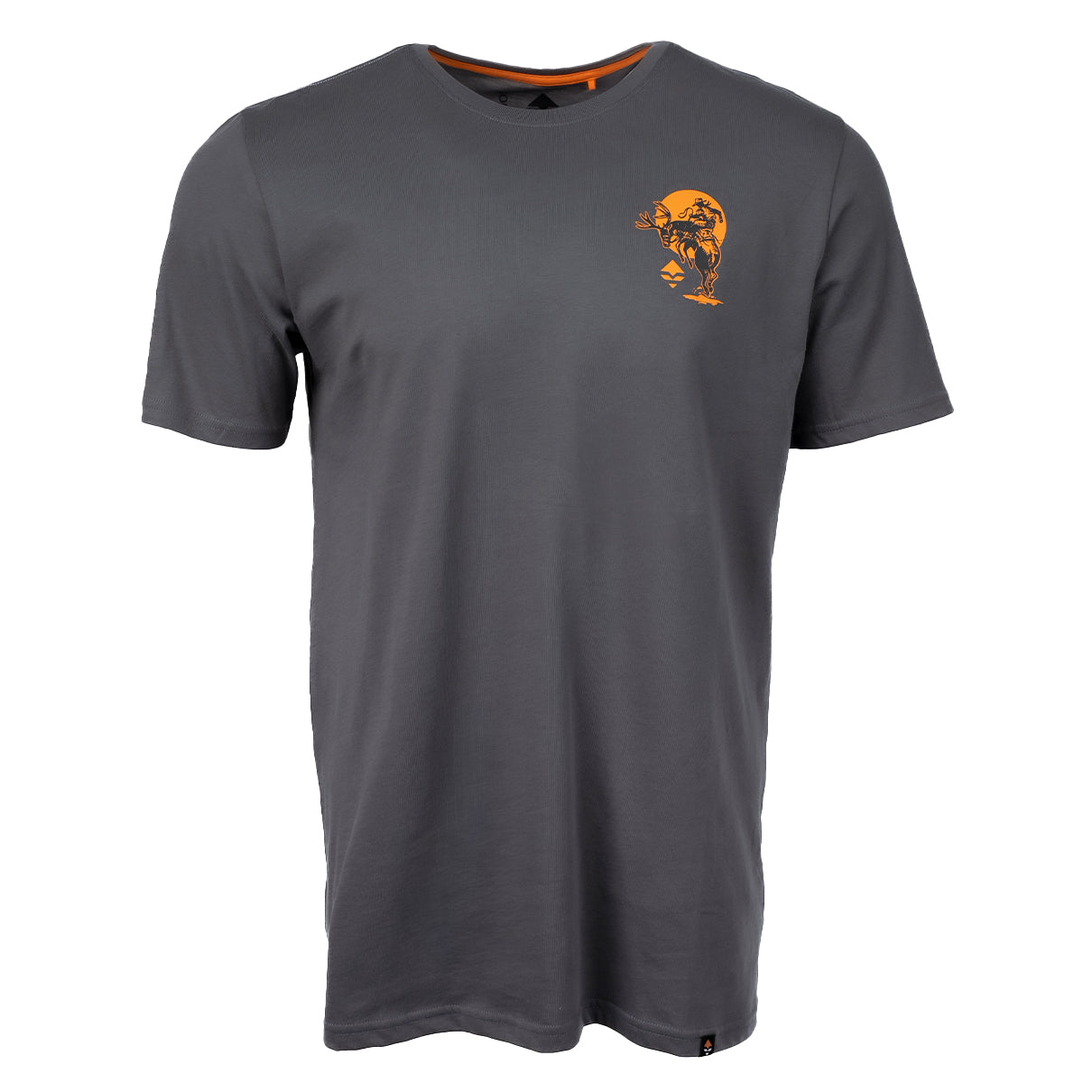 GOHUNT Bucking Buck T-Shirt in Cinder Gray by GOHUNT | GOHUNT - GOHUNT Shop