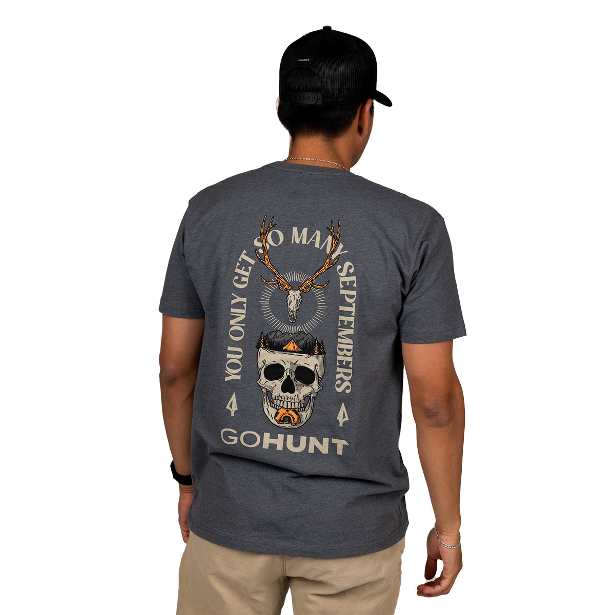 GOHUNT Bugle Skull T-Shirt