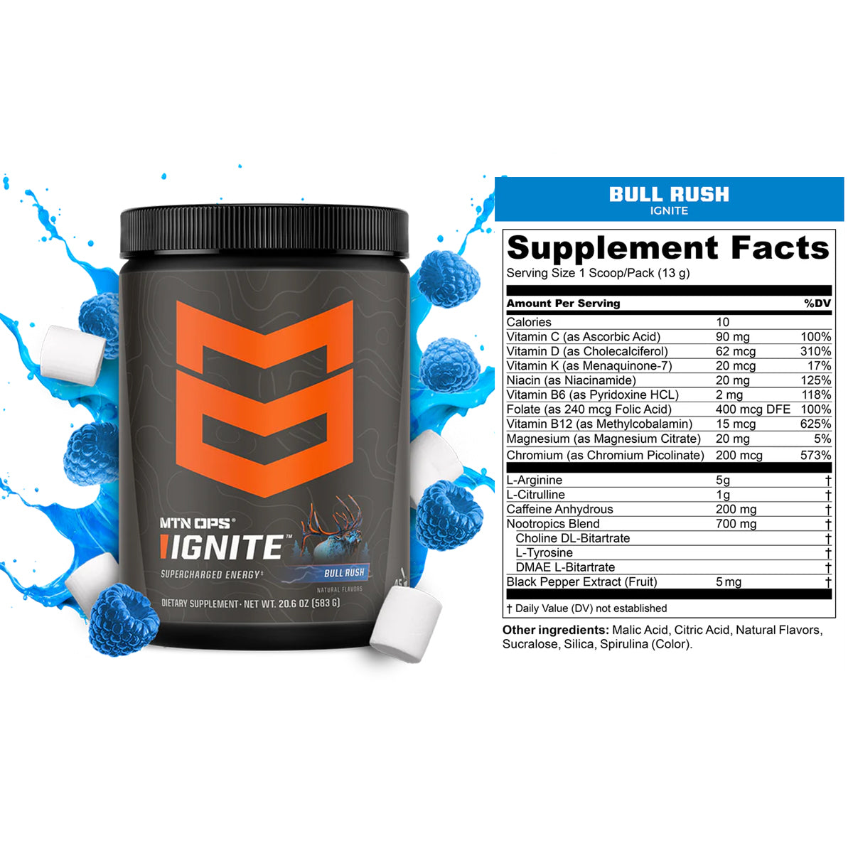 MTN OPS Ignite | Explosive Energy & Focus | Shop at GOHUNT