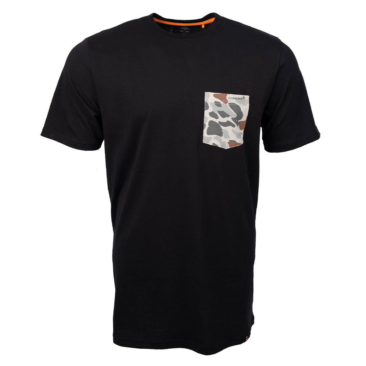GOHUNT Camo Pocket T-Shirt in Black by GOHUNT | GOHUNT - GOHUNT Shop