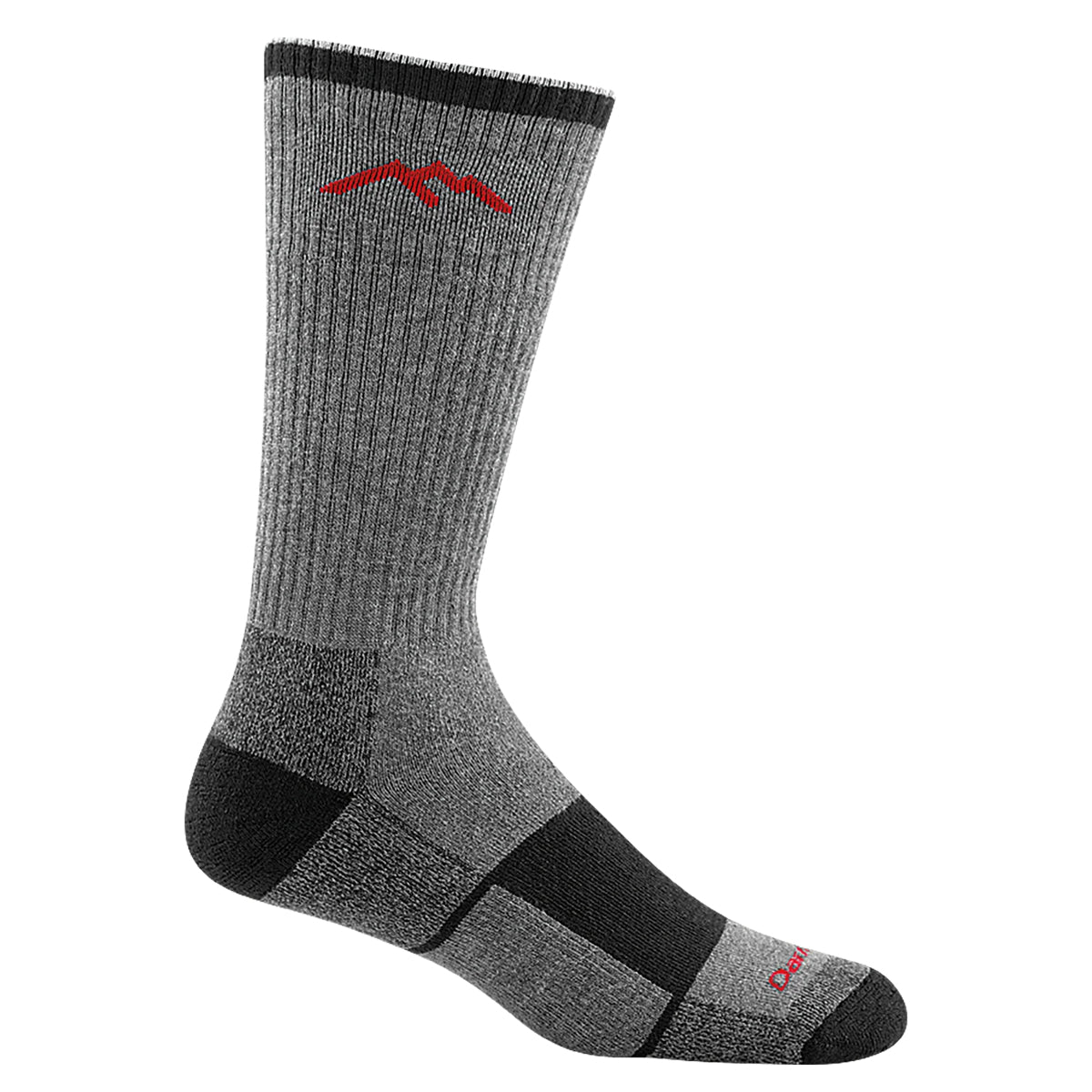 Darn Tough 1933 Men's Coolmax Hiker Boot Midweight Hiking Sock in Gray/Black by GOHUNT | Darn Tough Vermont - GOHUNT Shop