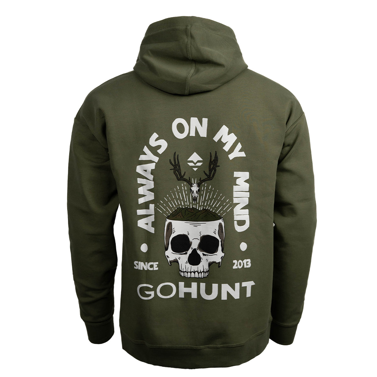 GOHUNT Deer Skull LH in Muted Olive by GOHUNT | GOHUNT - GOHUNT Shop