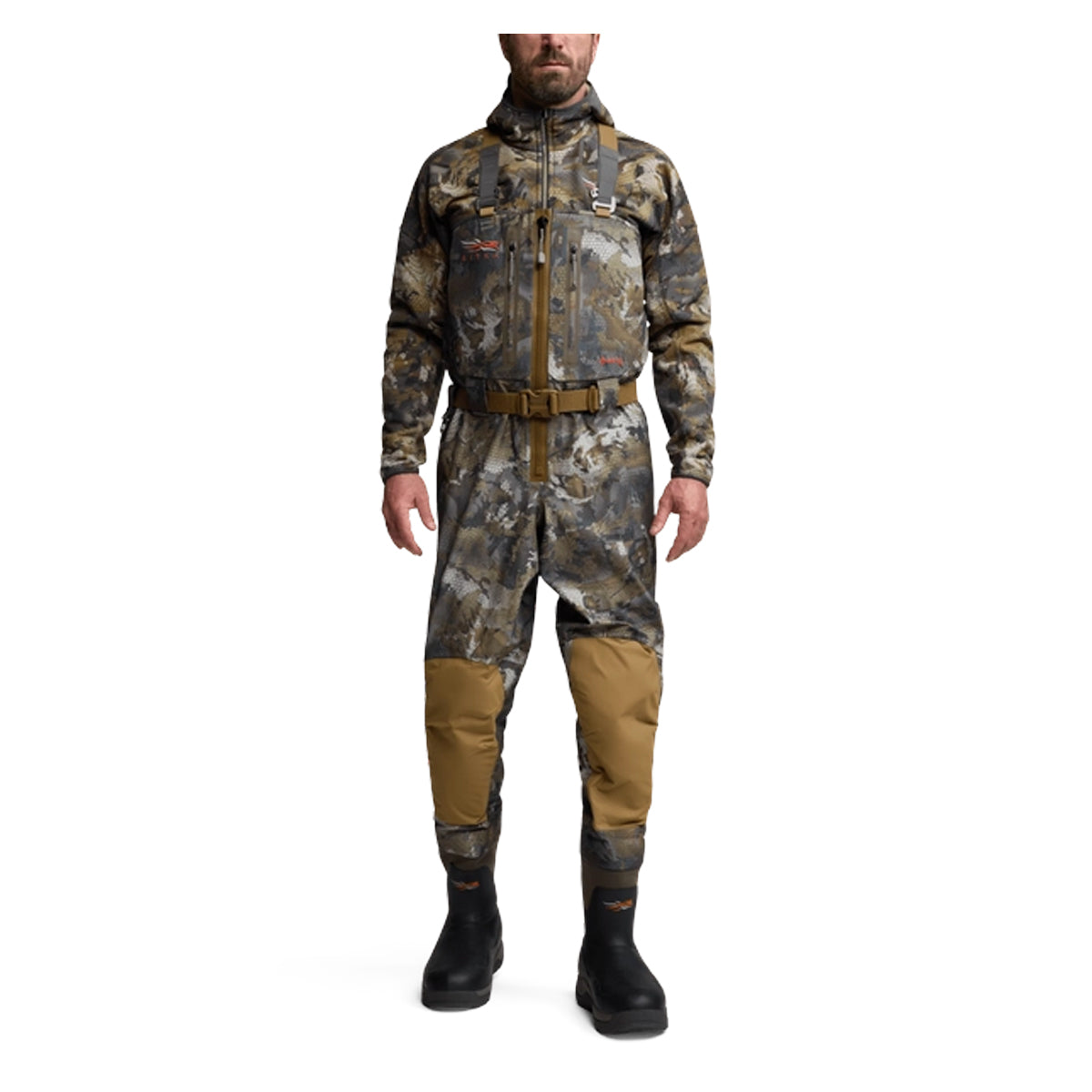Sitka Delta Pro Zip GTX Wader in Optifade Timber by GOHUNT | Sitka - GOHUNT Shop