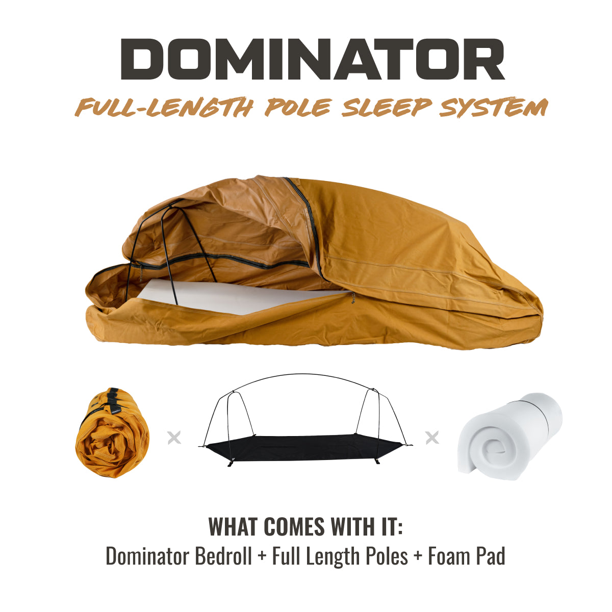 Canvas Cutter Dominator Sleep System in  by GOHUNT | Canvas Cutter - GOHUNT Shop